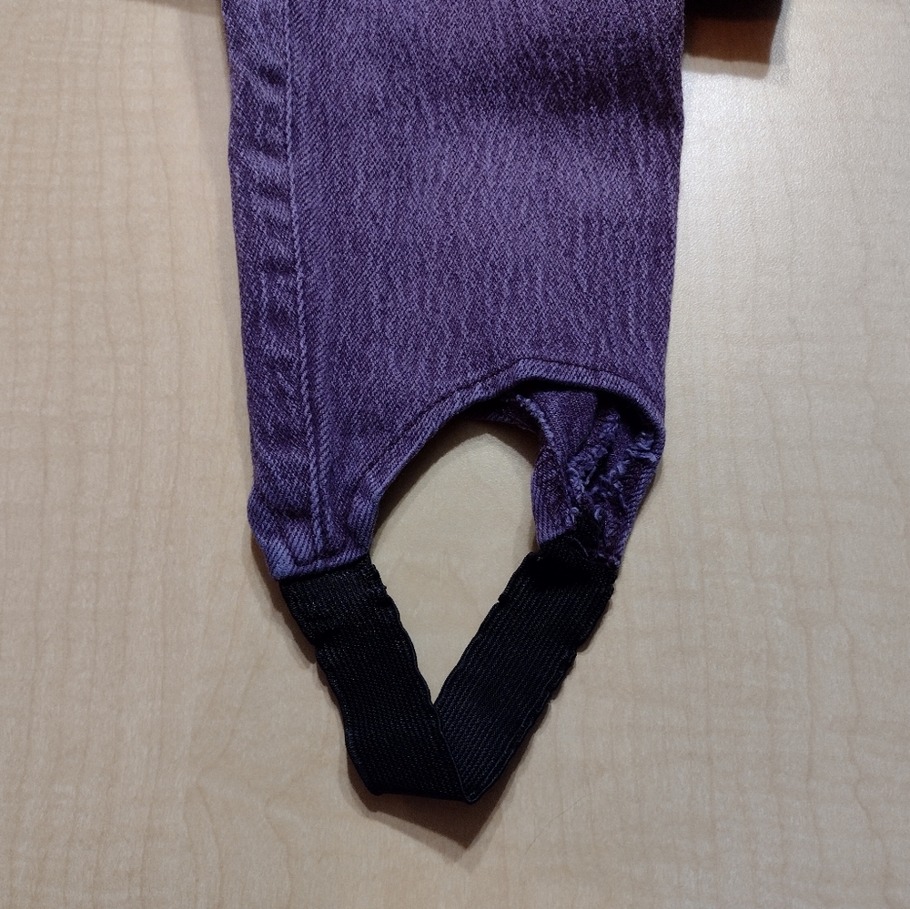 Gitano Vintage 80s Women's Purple Jeans - Picture 11 of 13